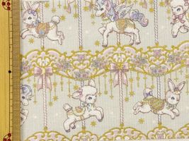 シーチングプリント un/no「メリー・ファンタジー」_拡大イメージ