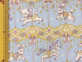 シーチングプリント un/no「メリー・ファンタジー」_拡大イメージ