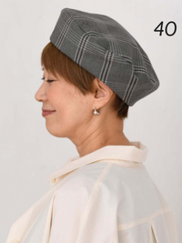 ■お取り寄せ商品■綿麻ダンガリーチェック_拡大イメージ