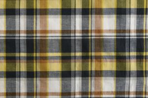 ■お取り寄せ商品■シャーリングチェックイエロー×ブルー