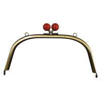 ■お取り寄せ商品■玉付き口金（大）サンゴ