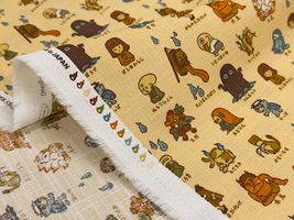 コットンドビープリント「かわいい妖怪図鑑」_拡大イメージ