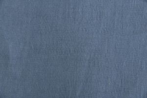 YUWA くたっとやわらかソフトリネン無地ブルー