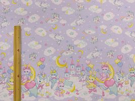 オックスプリント クラシカルモダン2024 夢うさぎラベンダー