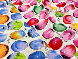 水彩調りんごのクールクロスニット_拡大イメージ