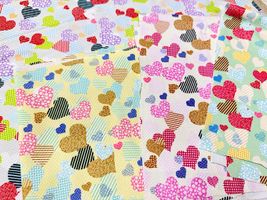 いろいろなハートのクールクロスニット_拡大イメージ