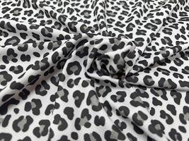 かわいいヒョウ柄レオパードクールクロスニット_拡大イメージ