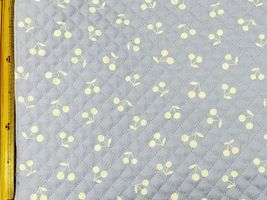 フレンチオックスチェリーのプリントキルティングラベンダー