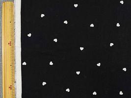 スケアープリント「プチハート・リバイバル」ブラック