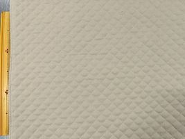 くすみかわいいキルティング無地ミストベージュ