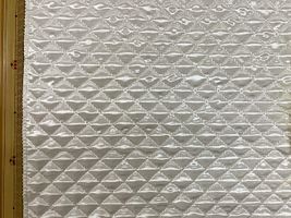 お買い得サテンキルティング無地ホワイト