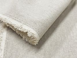 【現品限り特価】ほどよいハリの国産リネンキャンバス無地_拡大イメージ
