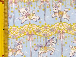 シーチングプリント un/no「メリー・ファンタジー」_拡大イメージ