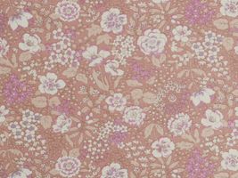 コットンこばやし 花柄ブロードプリントピンク