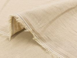 綿麻タンブラーワッシャー無地「MACARON」サンドベージュ