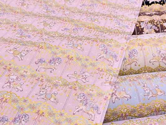 シーチングプリント un/no「メリー・ファンタジー」