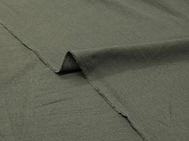 復刻・北欧調カラーのハーフリネンキャンバス無地オリーブ