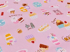 韓国カフェのオックスプリントピンク