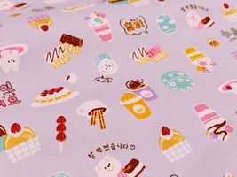 韓国カフェのオックスプリントラベンダー