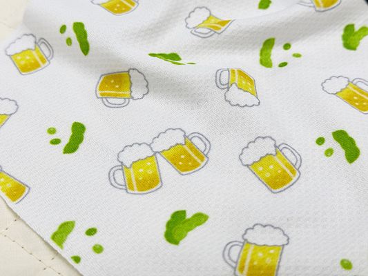 乾杯！ビールと枝豆のクールクロスニット
