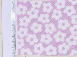 ラブリーフラワーのクールクロスニットペールピンク