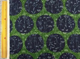 オックスプリント Floral Serenade「Big dot&Botanical」_拡大イメージ