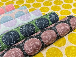 オックスプリント Floral Serenade「Big dot&Botanical」_拡大イメージ