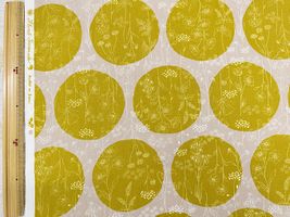 オックスプリント Floral Serenade「Big dot&Botanical」_拡大イメージ