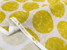 オックスプリント Floral Serenade「Big dot&Botanical」_拡大イメージ