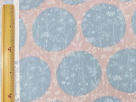 オックスプリント Floral Serenade「Big dot&Botanical」_拡大イメージ