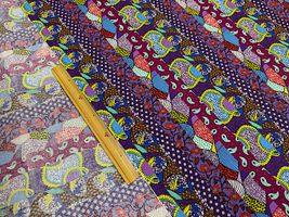 「ストライプ」アフリカン調プリント_拡大イメージ