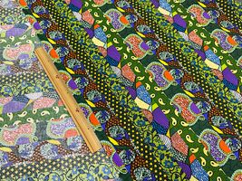 「ストライプ」アフリカン調プリント_拡大イメージ