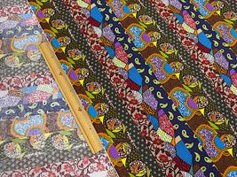 「ストライプ」アフリカン調プリント_拡大イメージ