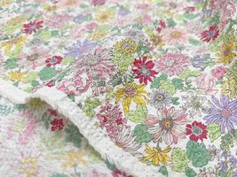 コットンこばやしリップルプリント「ブルーミング」_拡大イメージ