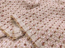 【現品限り特価】尾州産ラグジュアリーファンシーツイードピンク