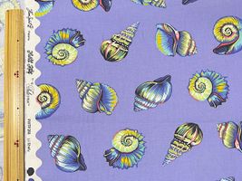 USAコットンシーチングプリント「Shell」_拡大イメージ