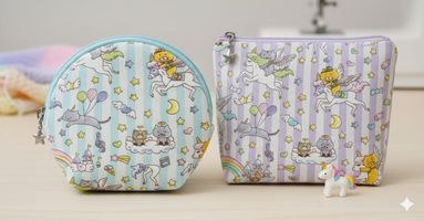 コットンこばやし ゆめかわ猫さんのコットンキャンバスプリント_拡大イメージ