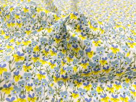 コットンこばやし ブロードプリント「ビオラ・ガーデン」_拡大イメージ