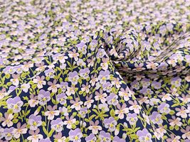 コットンこばやし ブロードプリント「ビオラ・ガーデン」_拡大イメージ