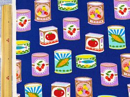 かわいい缶詰のオックスプリント_拡大イメージ