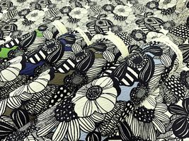 コットンこばやしリップルプリント「アートフラワー」_拡大イメージ