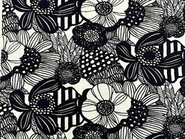 コットンこばやしリップルプリント「アートフラワー」_拡大イメージ