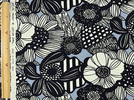 コットンこばやしリップルプリント「アートフラワー」_拡大イメージ