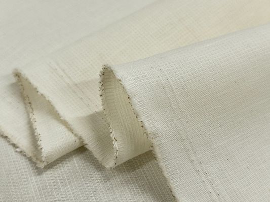 【現品限り特価】オーガニックコットンリネンクロス無地