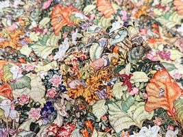 『nora.』ヴィンテージイラストのシーチングプリント_拡大イメージ