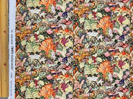 『nora.』ヴィンテージイラストのシーチングプリント_拡大イメージ