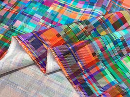 『nora.』 PLAIDチェックのシーチングプリント_拡大イメージ