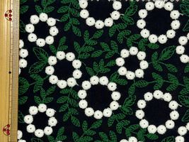 Exclusive Collection 特別なリース刺しゅうのコットンローンレース_拡大イメージ