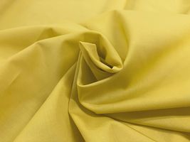 240本打ち込みの高密度80ローン無地フレンチイエロー