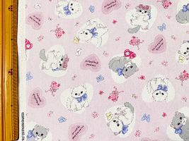 ラブリーネコちゃんのオックスプリントピンク